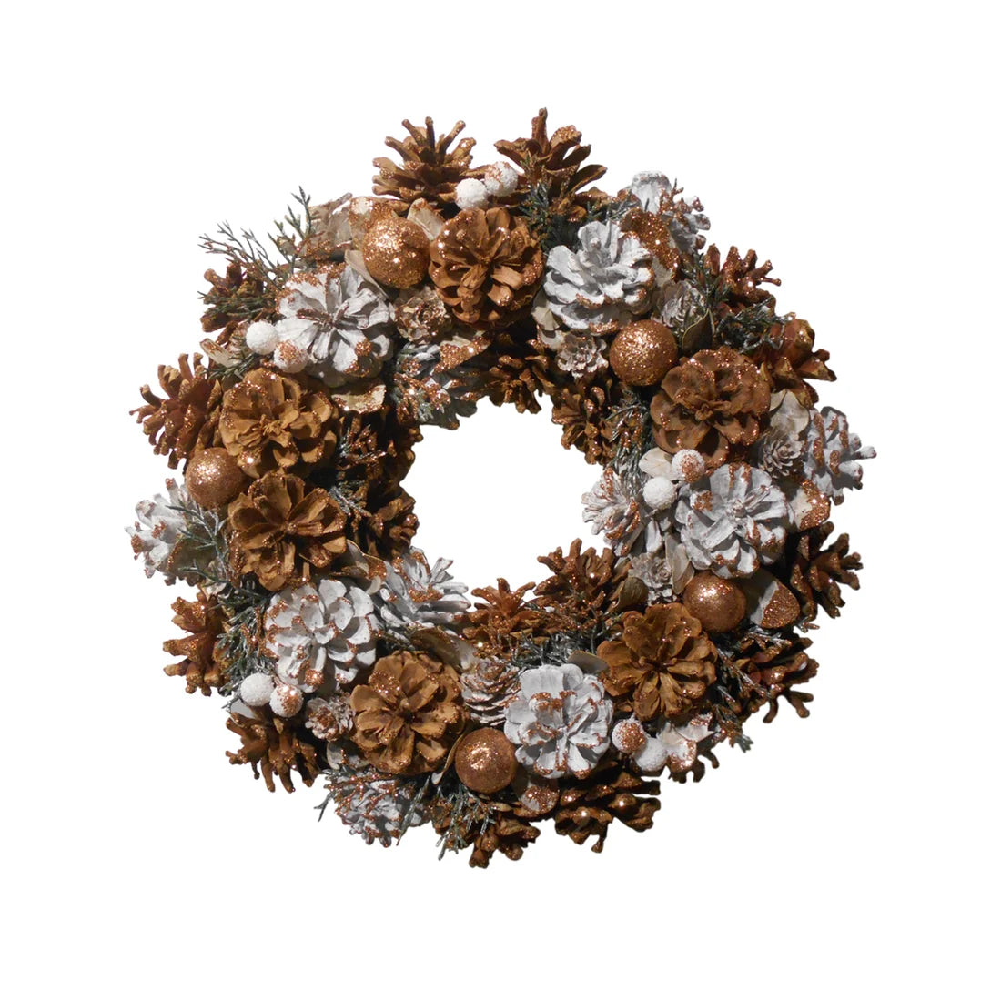Metallic Woodland Wreath