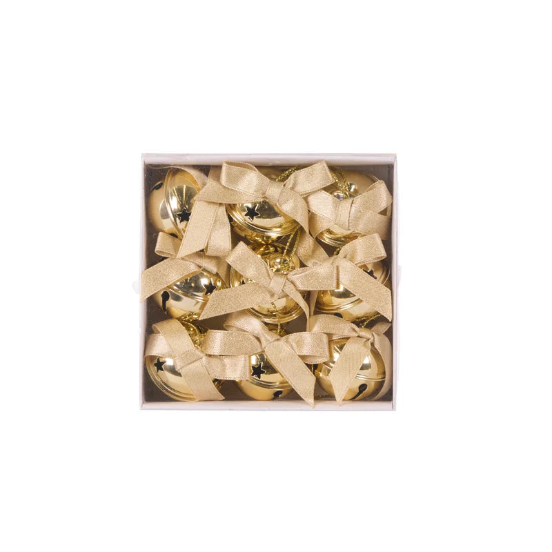 Gold Mini Bells Hanging Ornament