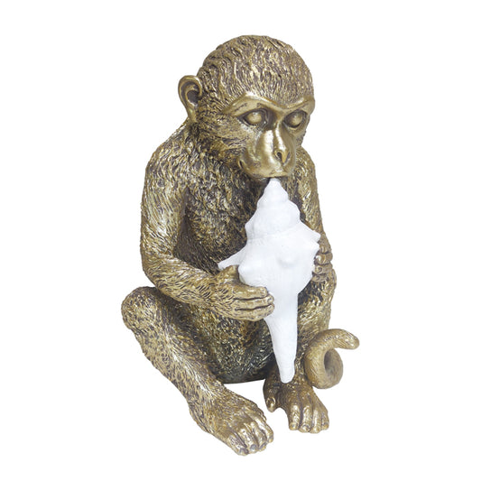 Nairobi Monkey with Shell Trumpet