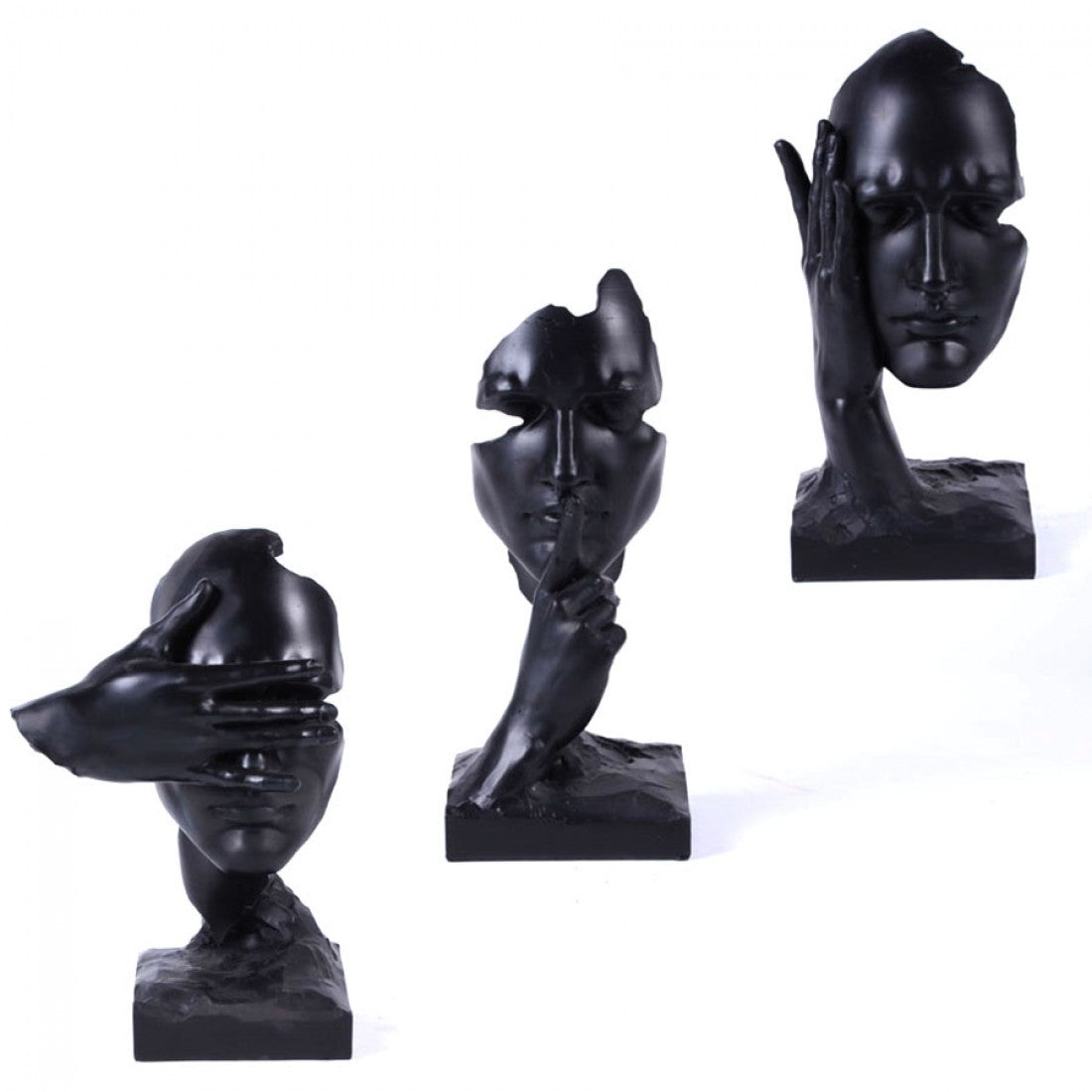 Matisse Sculpture Set - Black