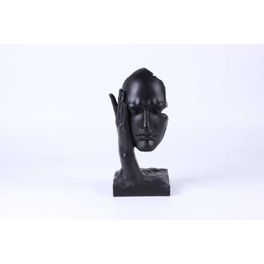 Matisse “Hear No Evil” Sculpture - Black