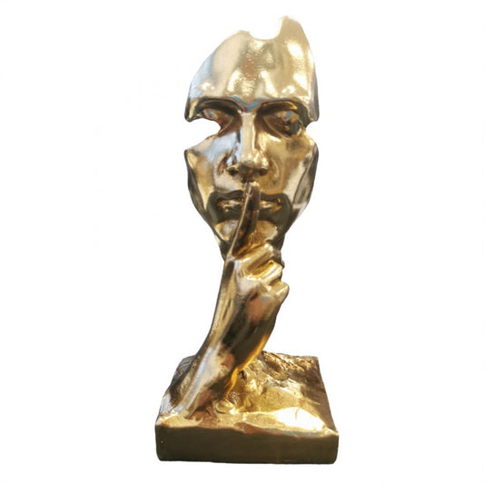 Matisse "Speak No Evil" Sculpture - Gold