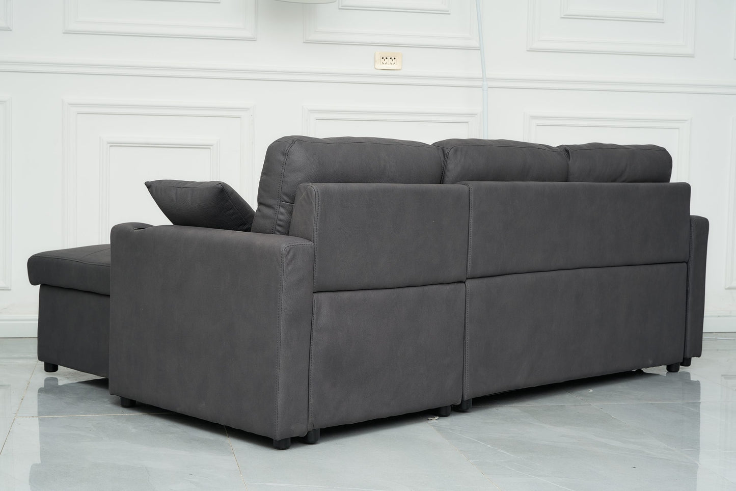 Romy Sofa Bed - Charcoal