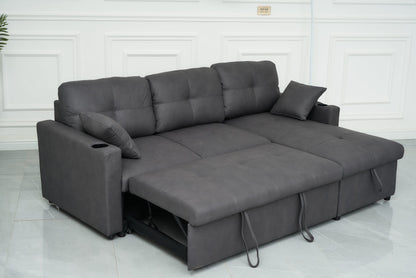 Romy Sofa Bed - Charcoal