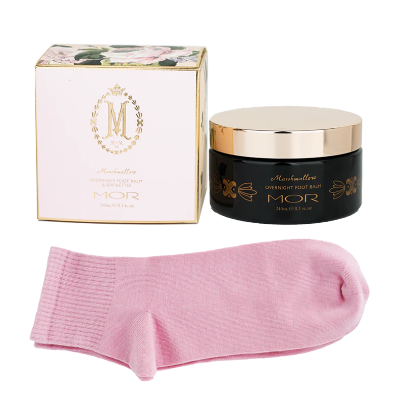 MOR Marshmallow Overnight Foot Balm 240ml