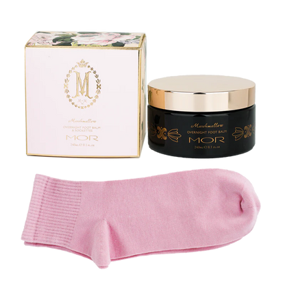 MOR Marshmallow Overnight Foot Balm 240ml