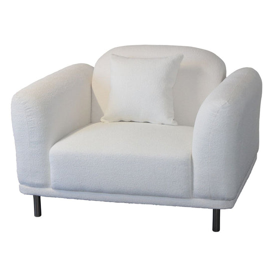 Argyle Boucle 1 Seater Sofa