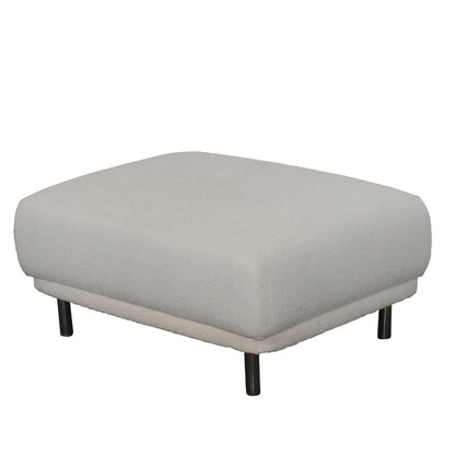 Argyle Boucle Ottoman