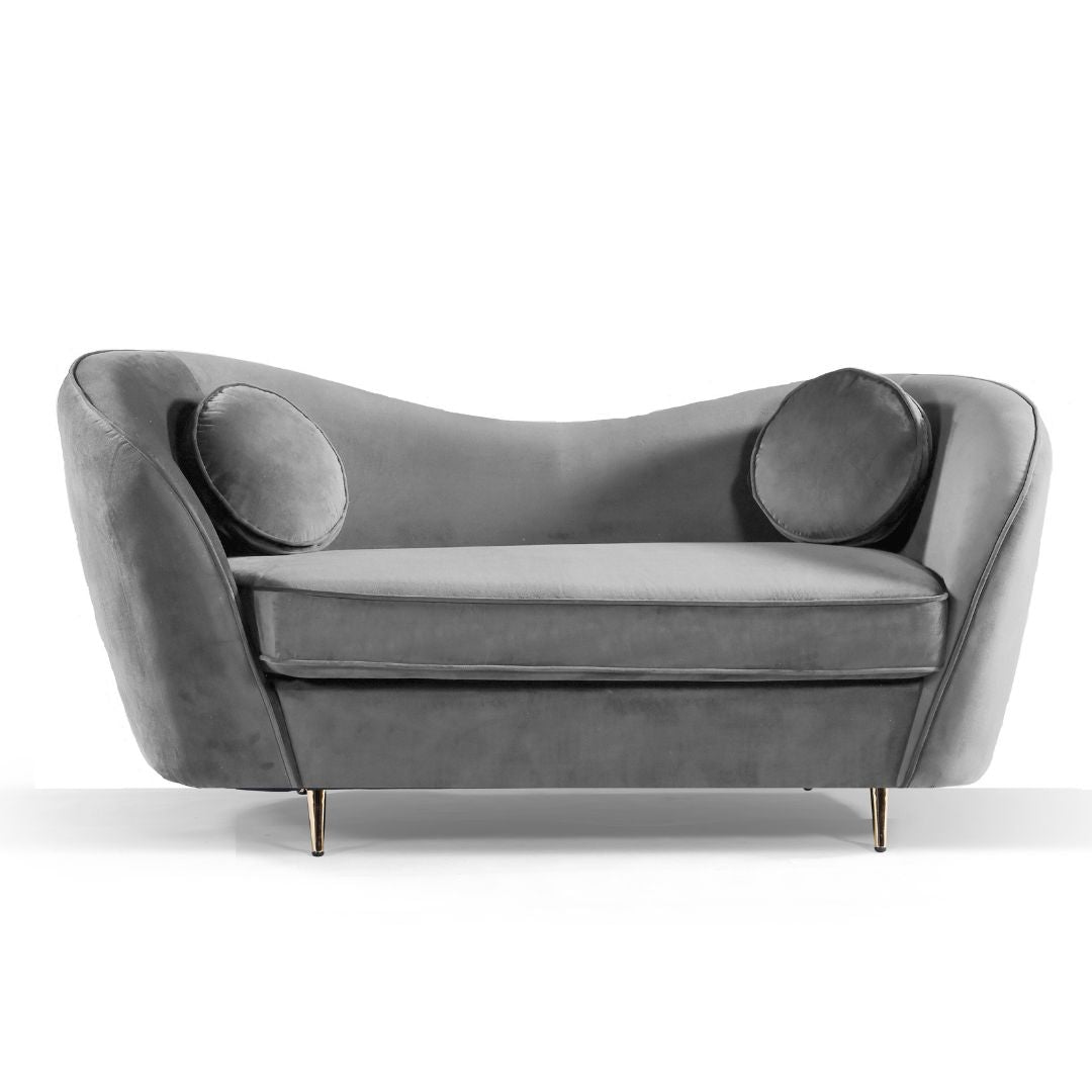 Claudia 2 Seater Sofa - Grey