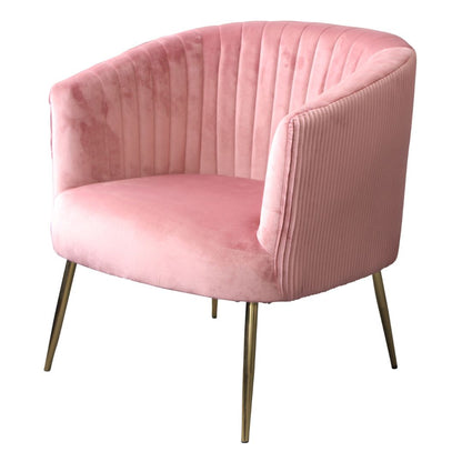 Perla Accent Chair - Pink