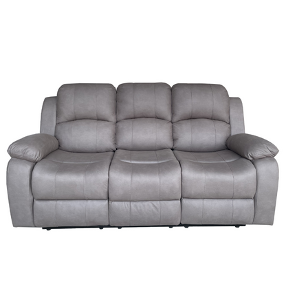 Valor 3 Seater Manual Recliner - Truffle