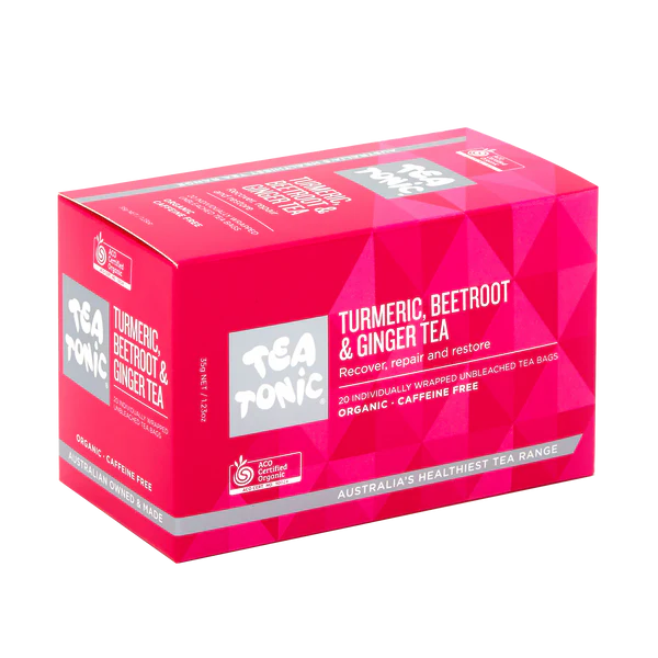 Turmeric, Beetroot & Ginger Tea - 20 Pack