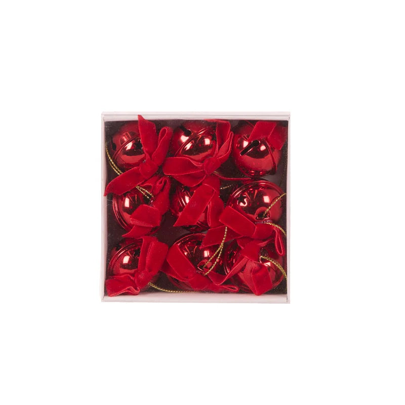 Red Mini Bells Hanging Ornament