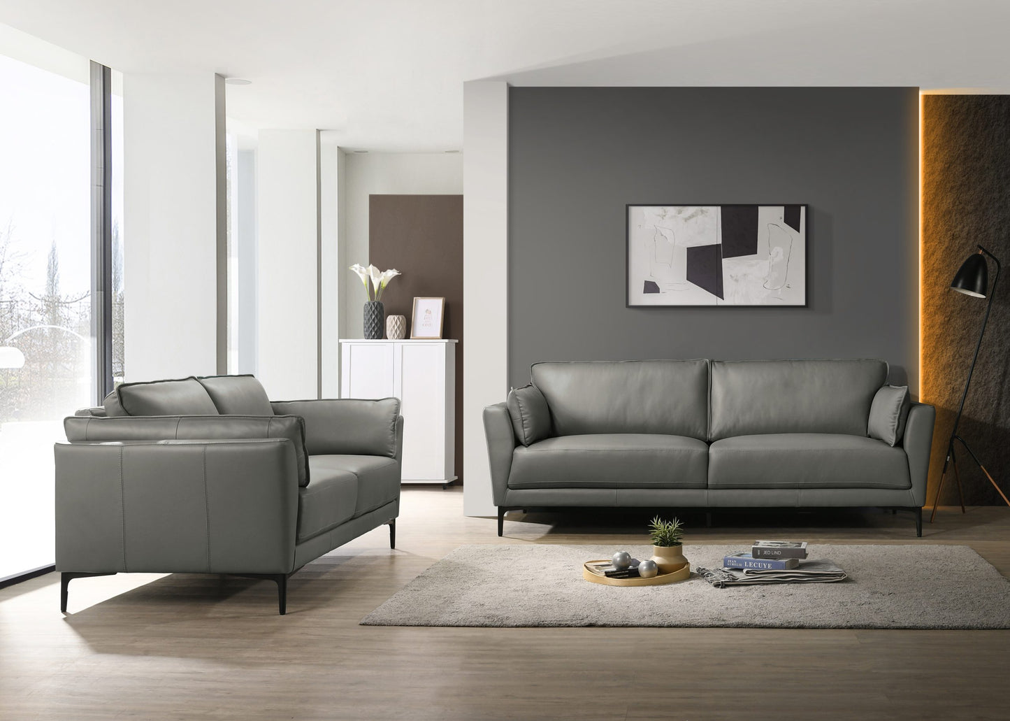 Montgomery 2 Seater Sofa - Grey