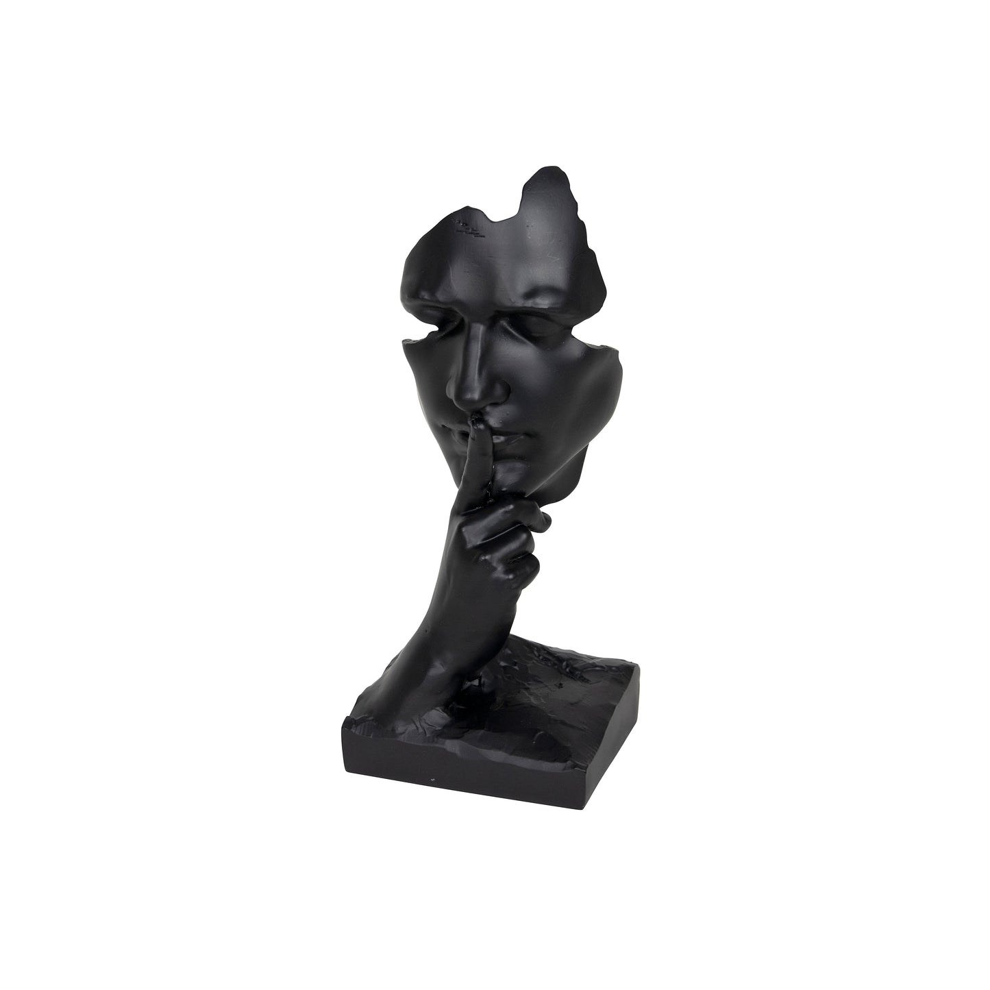 Matisse “Speak No Evil” Sculpture - Black