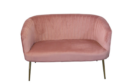 Perla 2 Seater Sofa - Pink