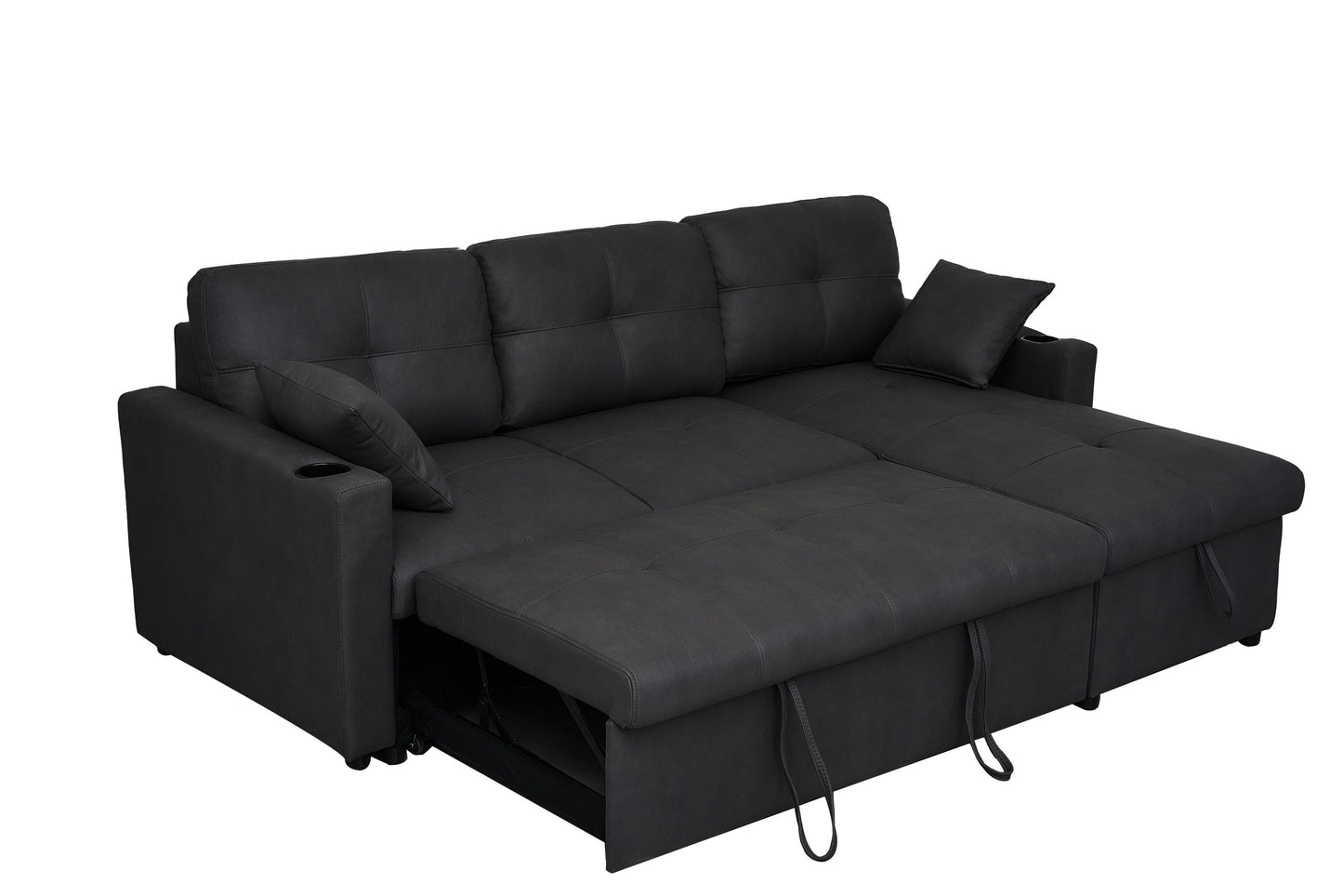 Romy Sofa Bed - Black