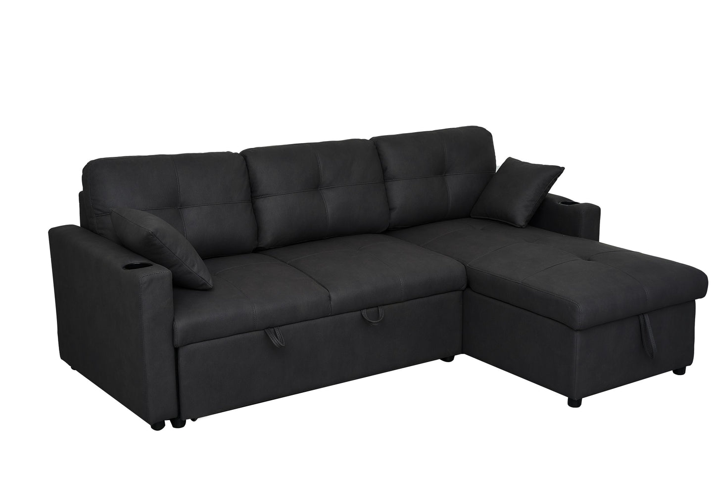 Romy Sofa Bed - Black