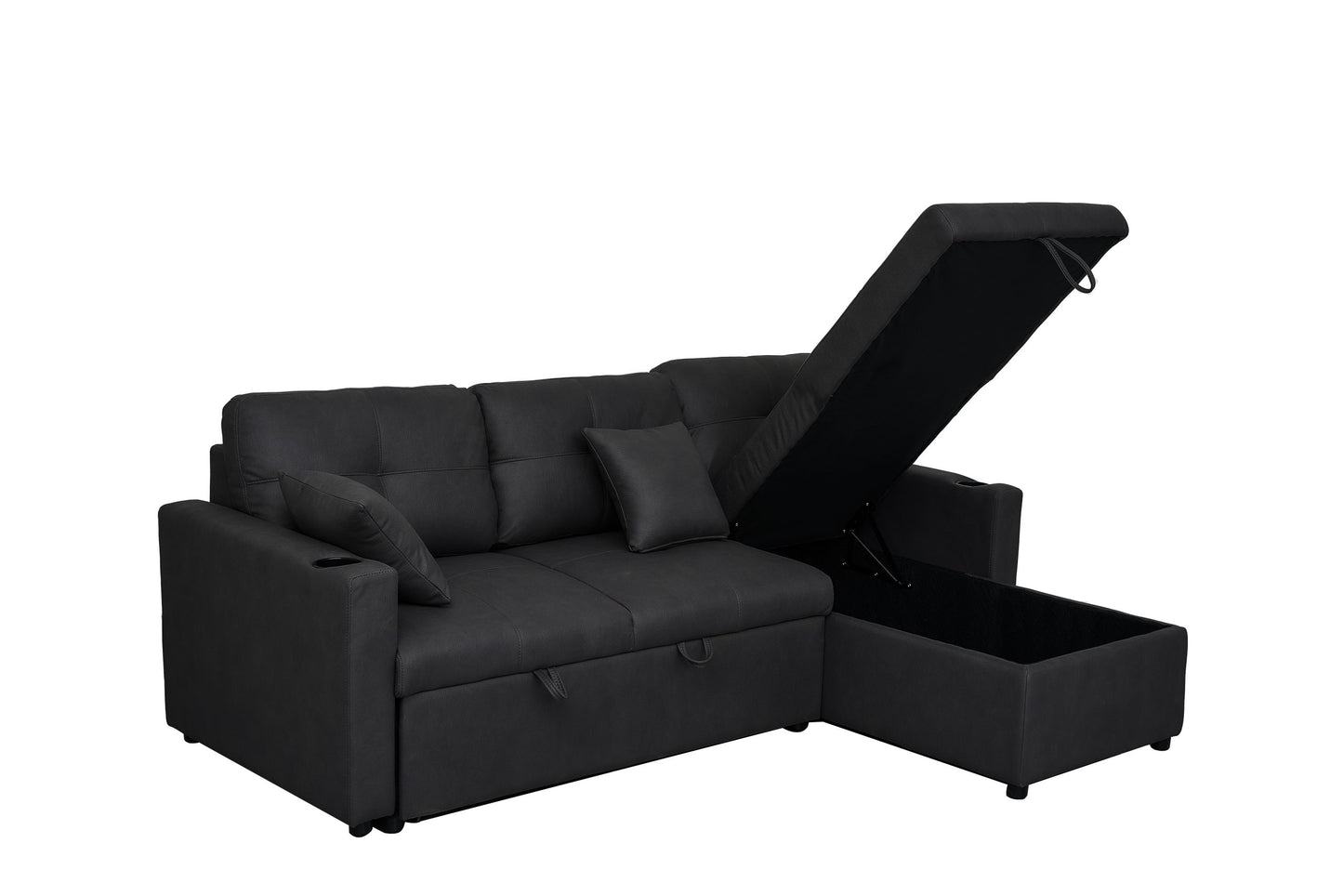 Romy Sofa Bed - Black