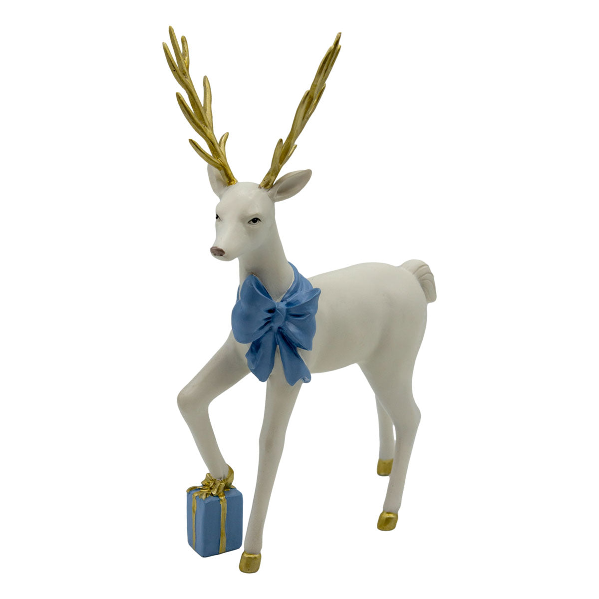 Standing Reindeer with Blue Row
