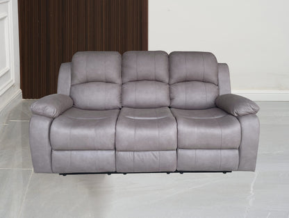 Valor 3 Seater Manual Recliner - Truffle