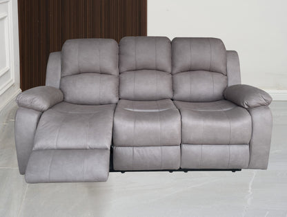 Valor 3 Seater Manual Recliner - Truffle