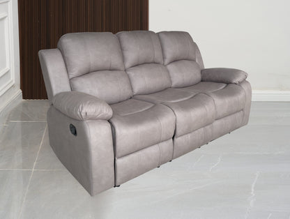 Valor 3 Seater Manual Recliner - Truffle