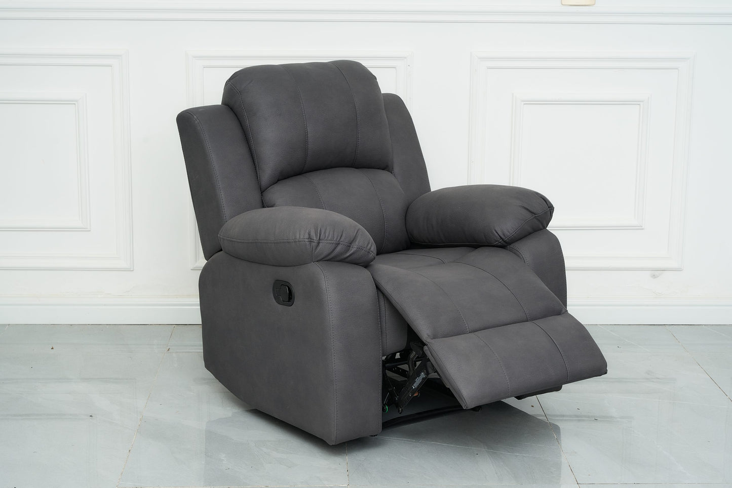 Valor Manual Recliner - Charcoal