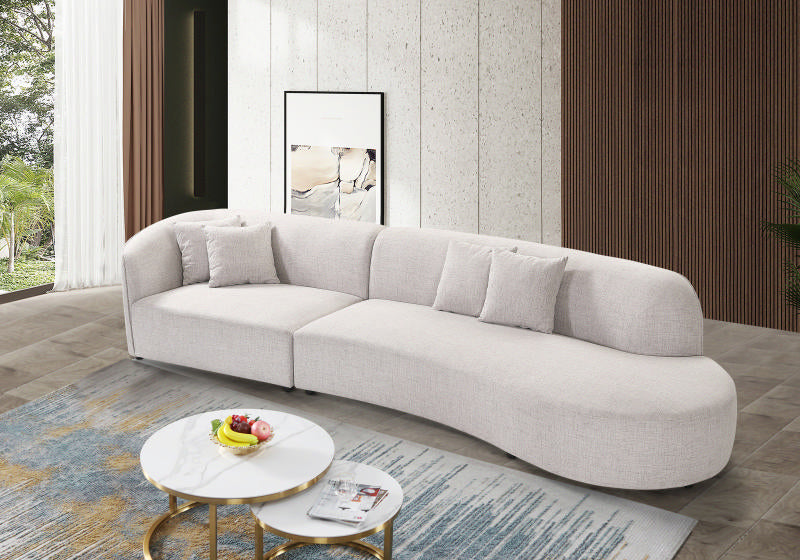 Willoughby 2 Piece Sofa & Chaise - Domus Linen