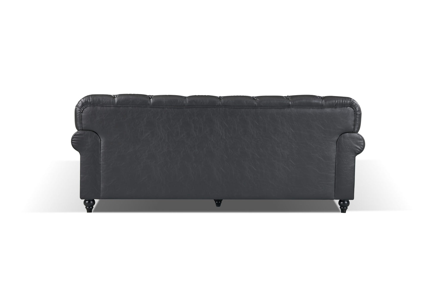 Barclay Chesterfield 3 Seater Sofa - Black