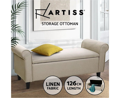 Linen Storage Ottoman